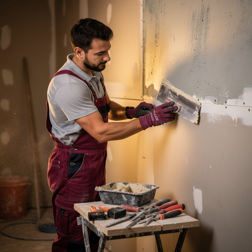 Rigips-Spachteltechnik