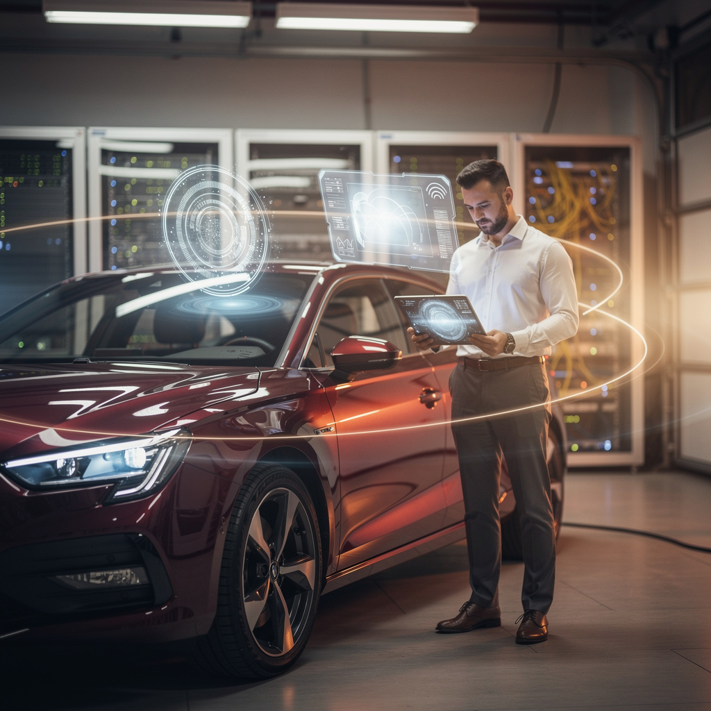 Vernetzte Fahrzeugtechnologie