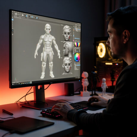 Blender: Charakter-Sculpting von Kopf bis Fuß