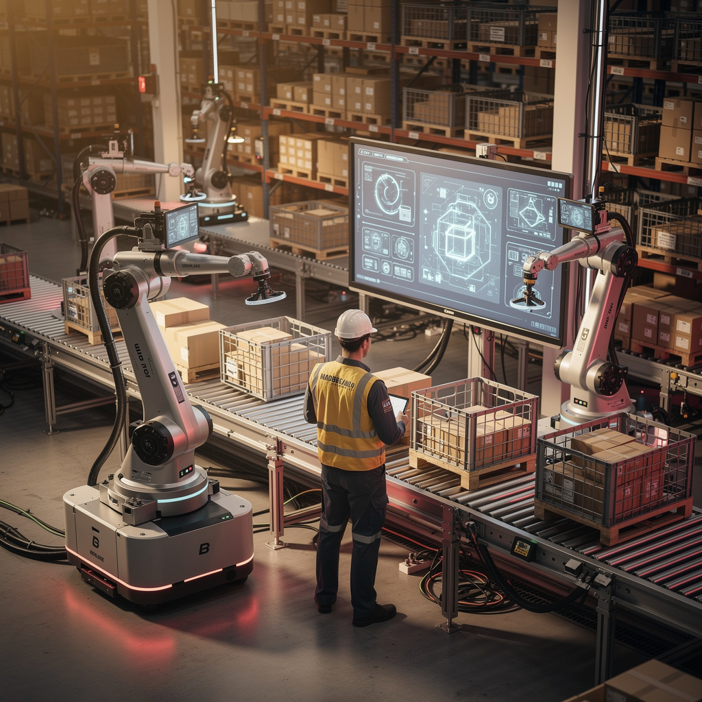 Lagerrobotik-Integration und Automatisierungssysteme
