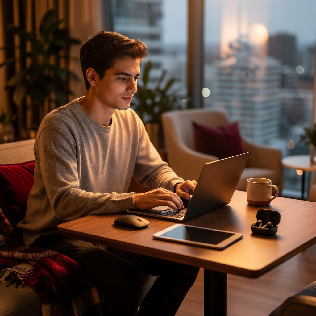 Digitales Nomaden Business