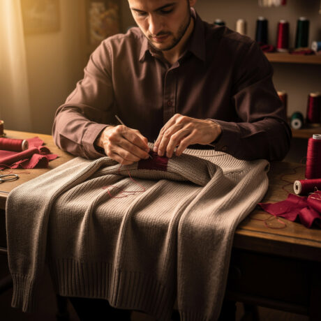 Kleidung reparieren ohne Nähen