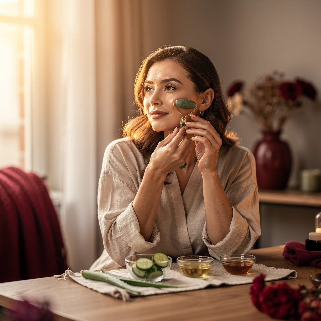 Natürliche Gesichtsverjüngung – Methoden für Zuhause