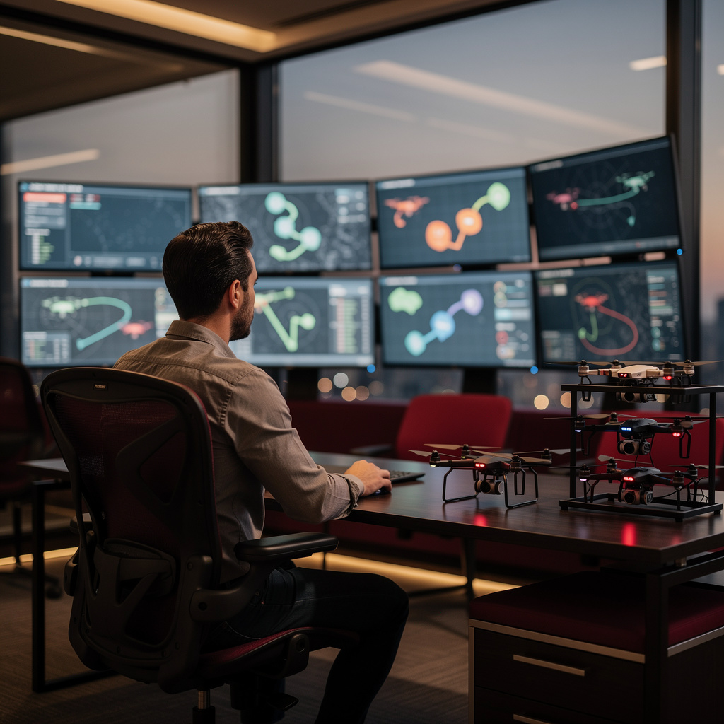 Drohnenflottenmanagement