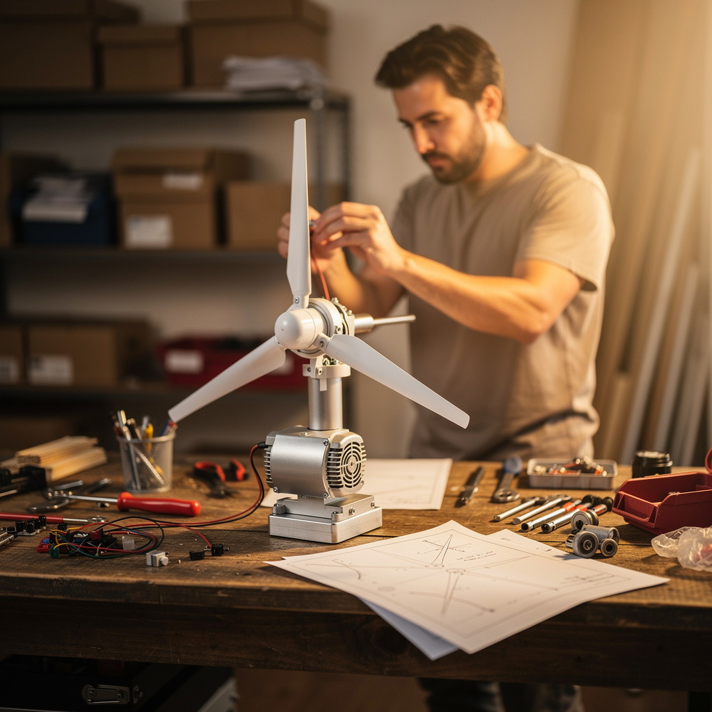 Selbstbau-Windkraftanlagen