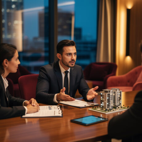 Immobilienverhandlung
