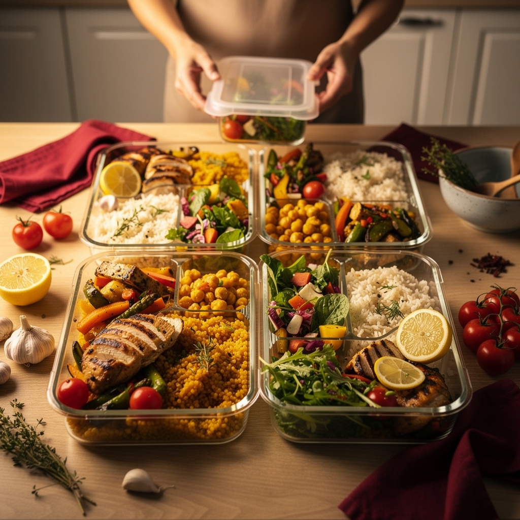 Meal Prep Wochenplan perfekt meistern