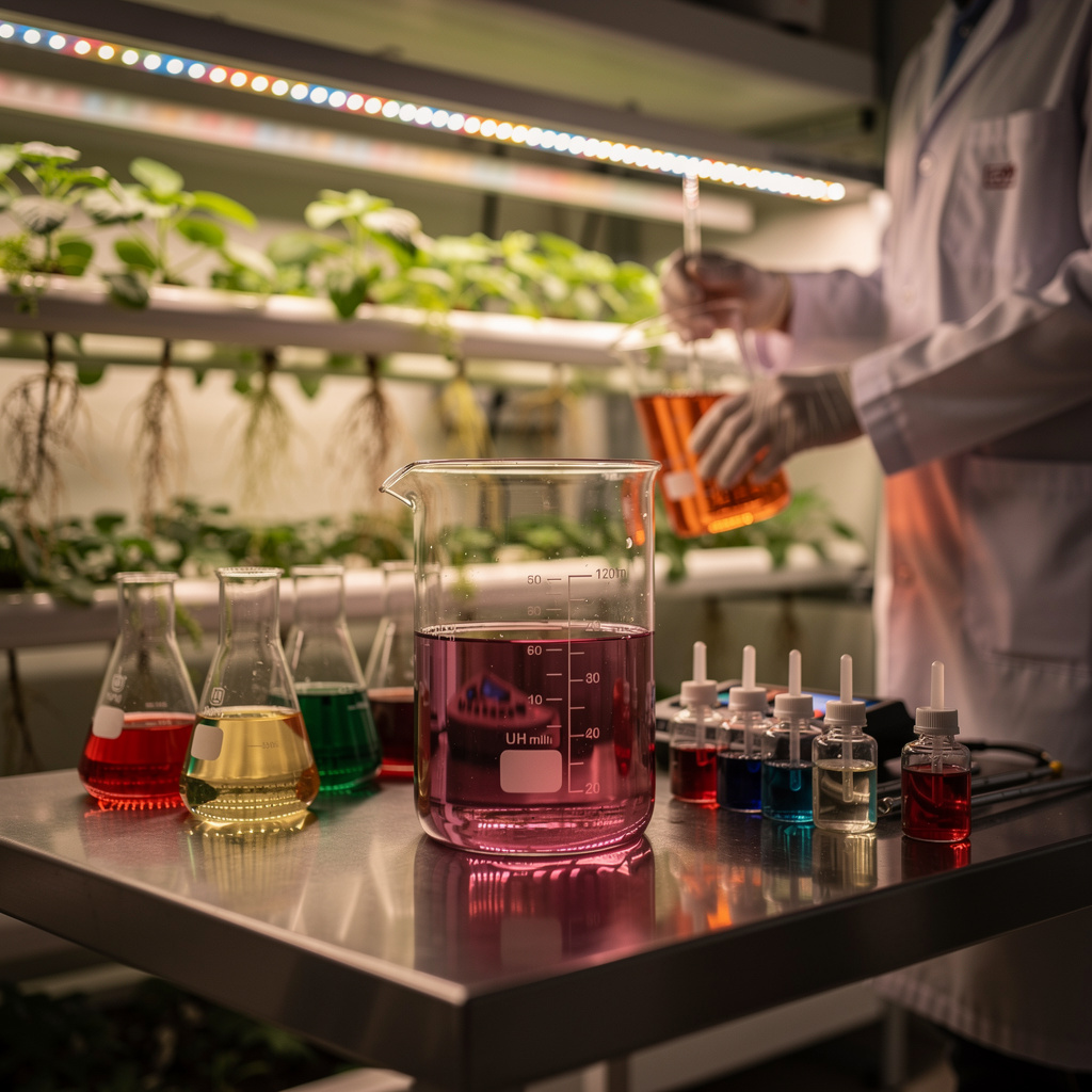 Nährstofflösungen präzise bilanzieren