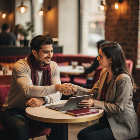 Erste Kunden gewinnen