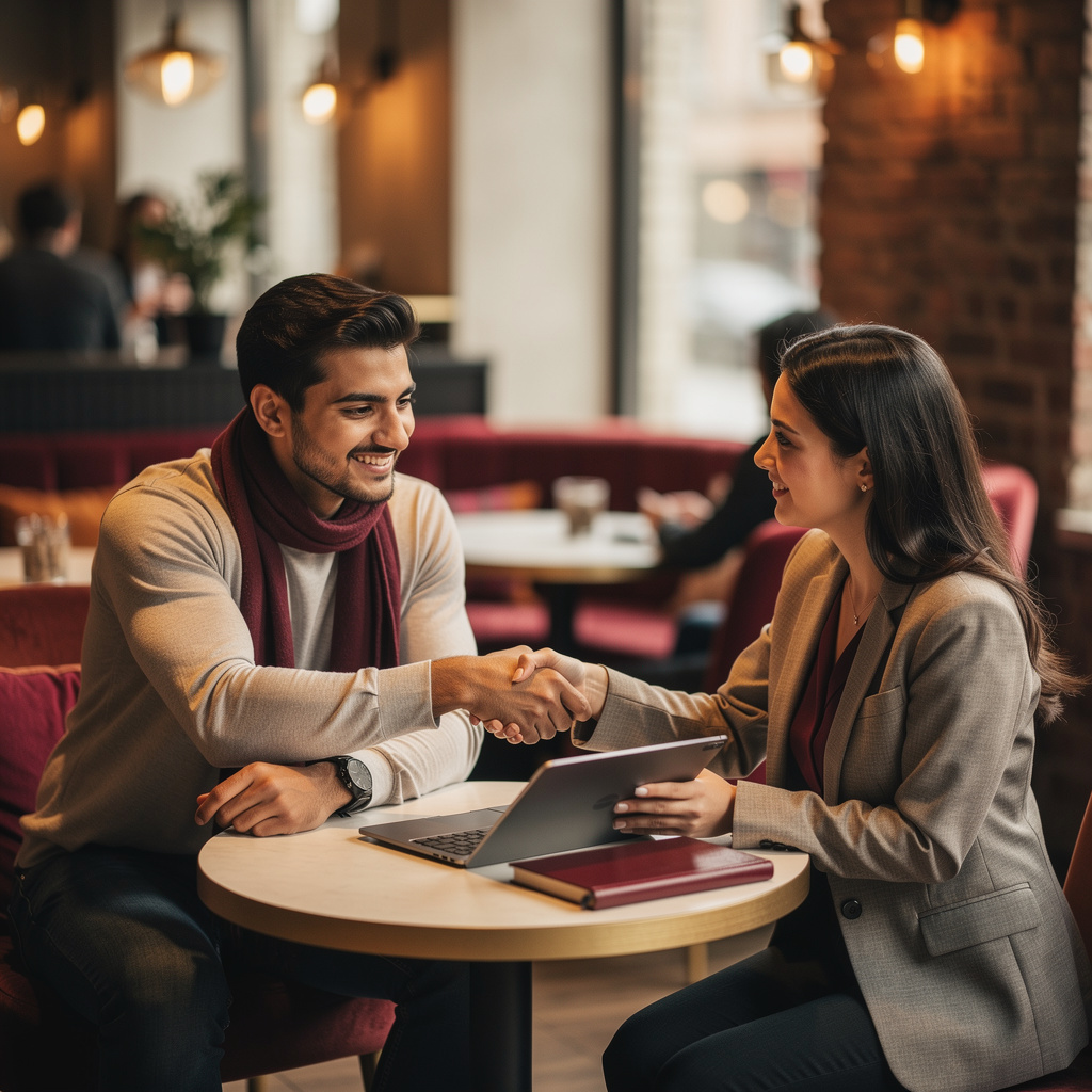 Erste Kunden gewinnen