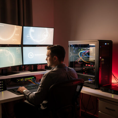 Selbstgehostete Dienste einrichten