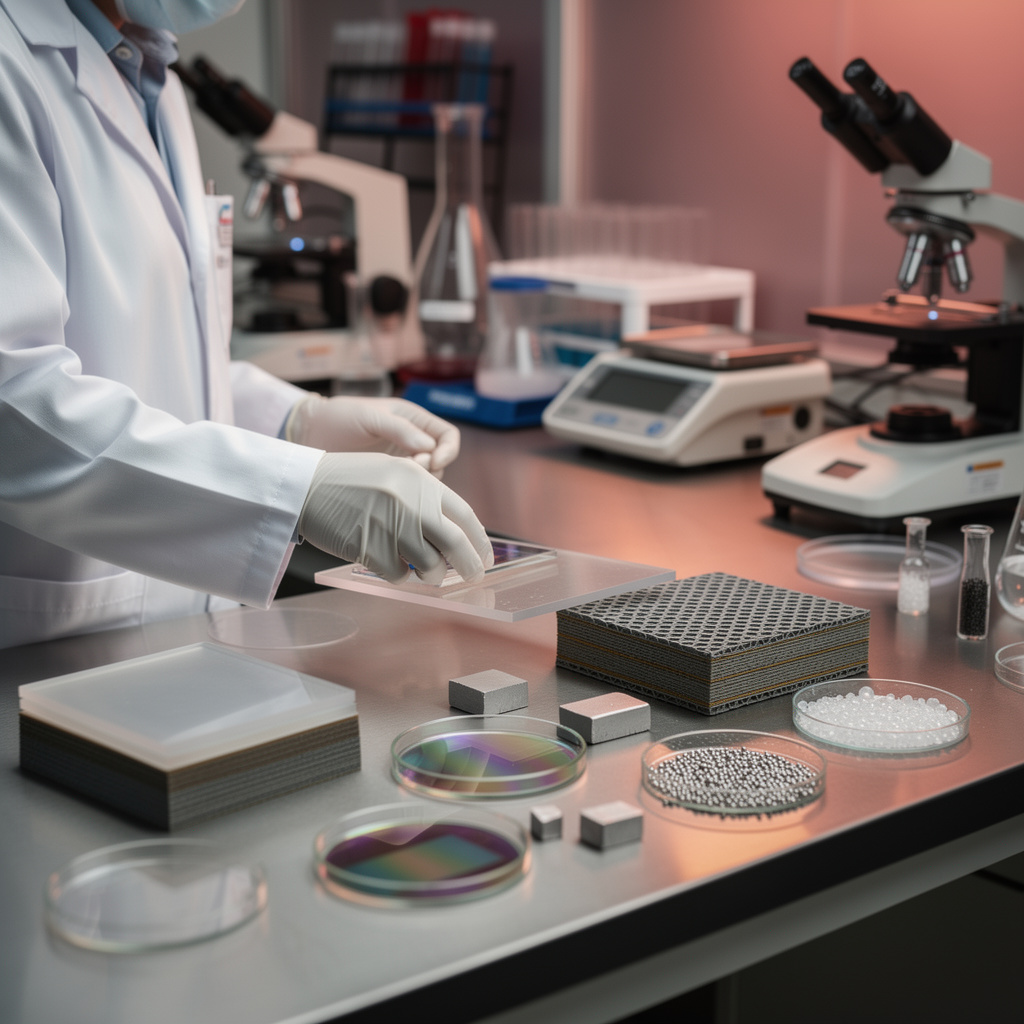 Laborgezüchtete Materialien