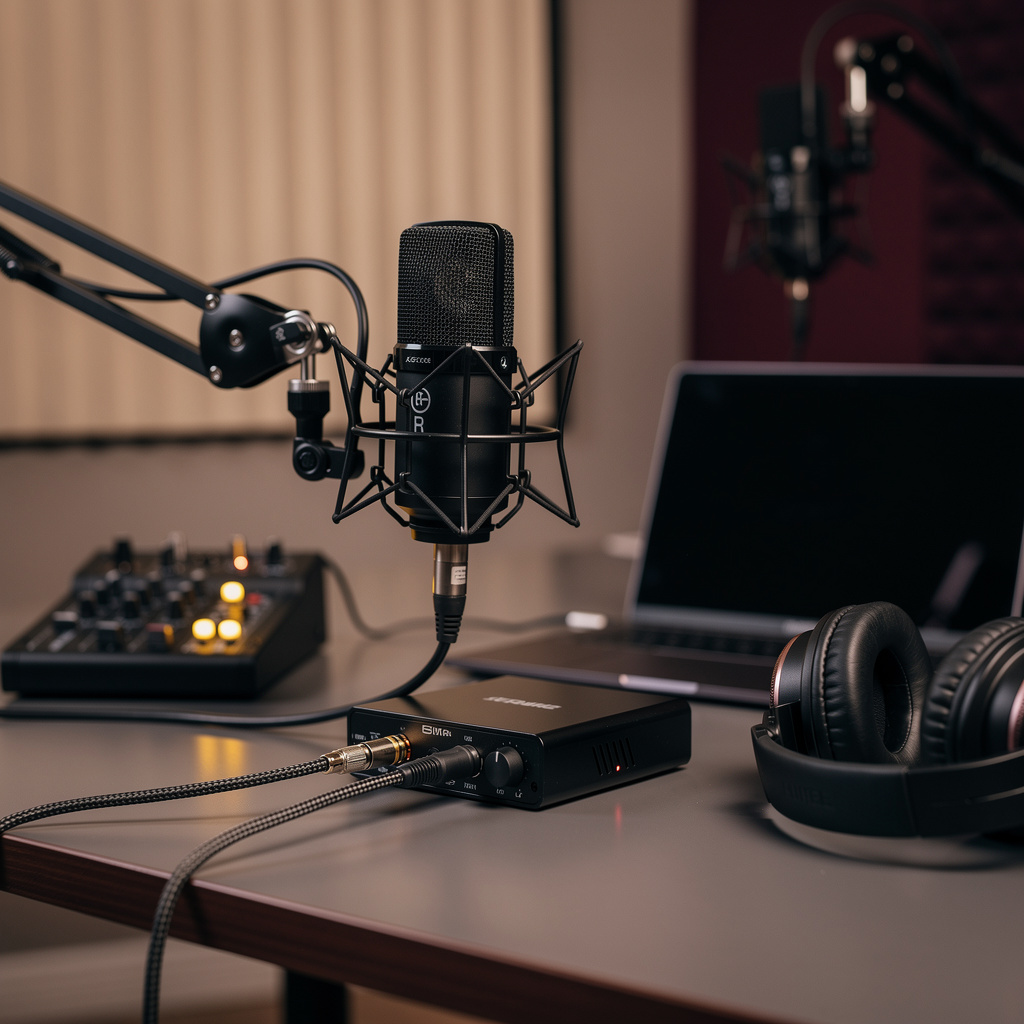Podcast-Studio einrichten: Das perfekte Aufnahme-Setup