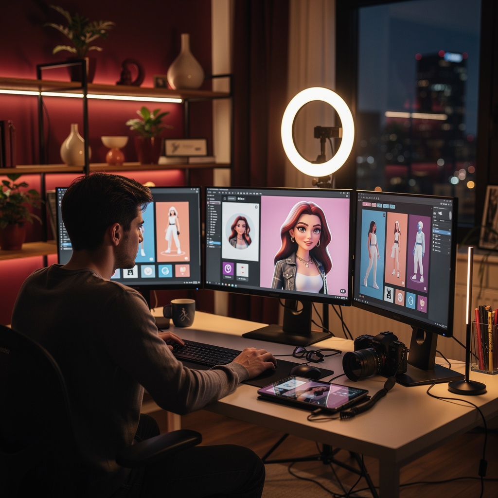 Virtuelle Influencer Entwicklung