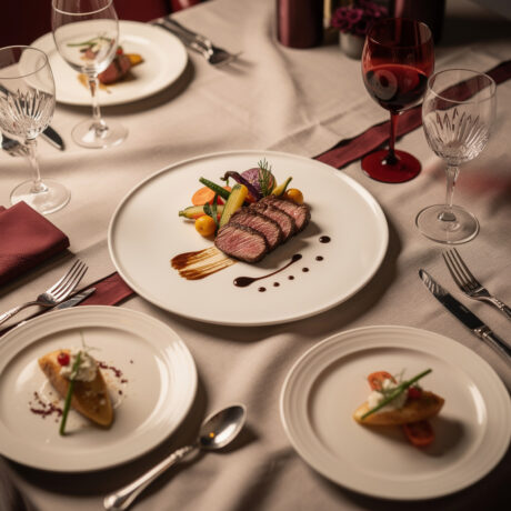 Speisenpräsentation